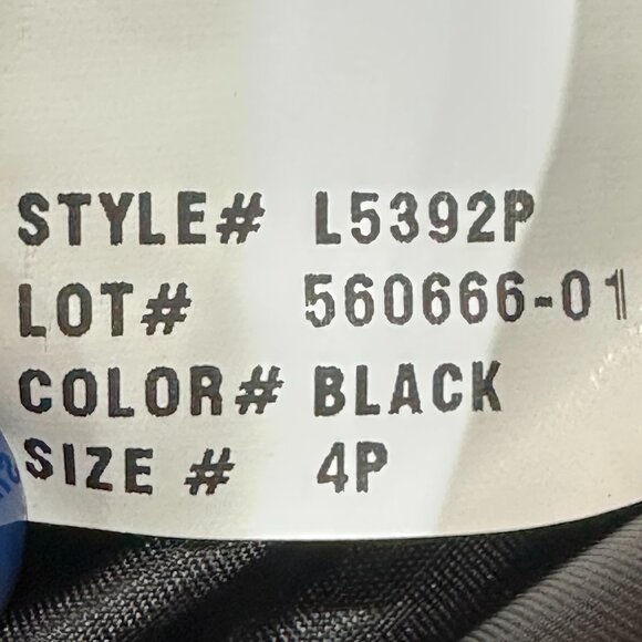 Lauren Ralph Lauren Black Pea Coat Blazer Wool Blend Winter 4P - Picture 9 of 10